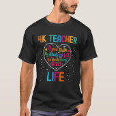4K Leerkracht Levenswaardering Week Terug naar Sch T-shirt (Voorkant)