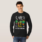 4k Team School Leuke Cactus Crew 4k Teacher Squad T-shirt (Voorkant volledig)