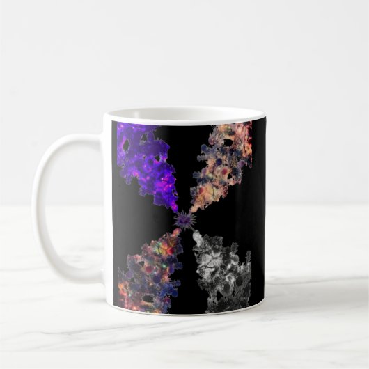 4Kerstbomen Koffiemok (Links)