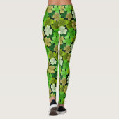 4Leaf in het groen Leggings (Achterkant)