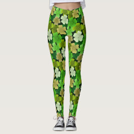 4Leaf in het groen Leggings