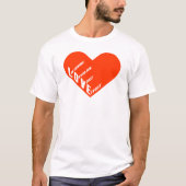 4liefde t-shirt (Voorkant)