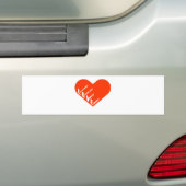 4love bumpersticker (Op auto)