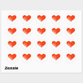 4love ronde sticker (Vel)