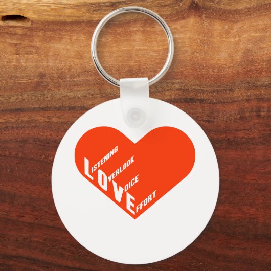 4love sleutelhanger (Voorkant)