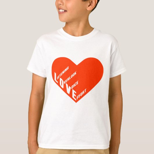 4love t-shirt (Voorkant)