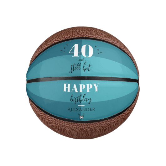 4O en nog warm Basketbal (Voorkant)