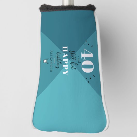 4O en nog warm Golfheadcover (Draai 90)