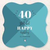 4O en nog warm Kartonnen Onderzetters (Voorkant)