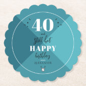 4O en nog warm Kartonnen Onderzetters (Voorkant)