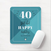 4O en nog warm Muismat (Met muis)