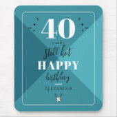 4O en nog warm Muismat (Voorkant)