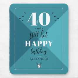 4O en nog warm Muismat