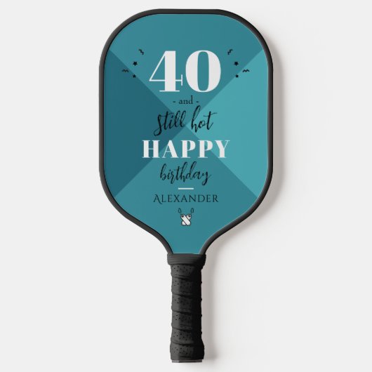 4O en nog warm Pickleball Paddle (Voorkant)