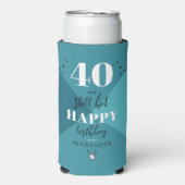 4O en nog warm Seltzer Blikjeskoeler (Seltzer Voorkant)