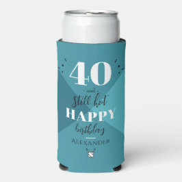 4O en nog warm Seltzer Blikjeskoeler