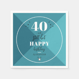 4O en nog warm Servet