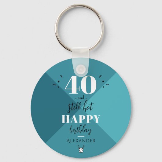 4O en nog warm Sleutelhanger (Voorkant)