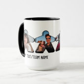 4P Aangepaste Foto Meeple Board Game Group Mok (Voorkant links)