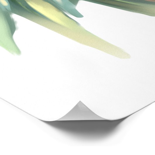 4panda's en een watermeloen poster (Hoek)