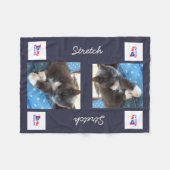 4PetRescue Fleece Deken (Voorkant (Horizontaal))