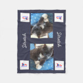 4PetRescue Fleece Deken (Voorkant)