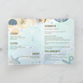 4pg de Wedding van de Bestemming nodigt met ALLE G Kaart (Binnen)