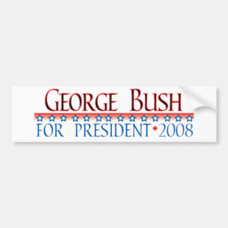 4prez-bush bumpersticker