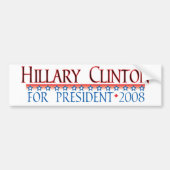 4prez-clinton bumpersticker (Voorkant)