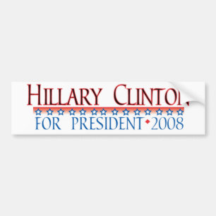 4prez-clinton bumpersticker
