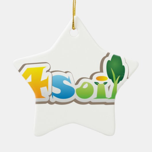 4Producten op Logo Keramisch Ornament (Voorkant)