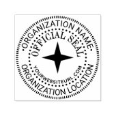 4Pt Ster Algemene Aangepaste Officiële Stempel Naa (Design)