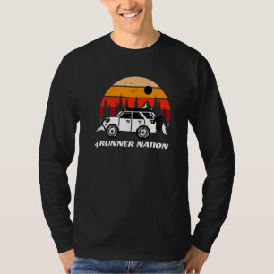 4runner Nation 5th Gen Heritage Retro Sunset Vibes T-shirt