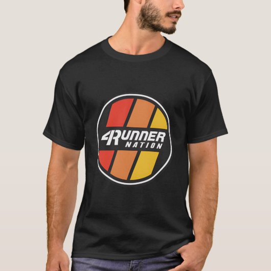 4Runner Nation TRD Stripe Badge T-shirt (Voorkant)