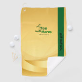 4T-shirt Acres Gepersonaliseerde Golf Handdoeken (Insitu)
