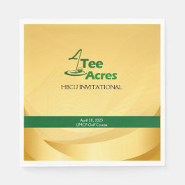 4T-shirt Acres Gouden Papier Servet