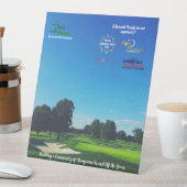 4T-shirt hectare tafelstandaard Reclamebord Met Voetstuk (Insitu)