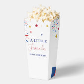 4t van juli Onafhankelijkheid voetzoeker Baby show Bedankdoosjes (Popped)