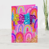 4th Birthday Bedankkaart (Voorkant)