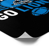 4th Down en Fck It Go Lions Poster (Hoek)