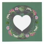 4th Fruit & Floral Anniversary Photo Cube Kubus (Voorkant)