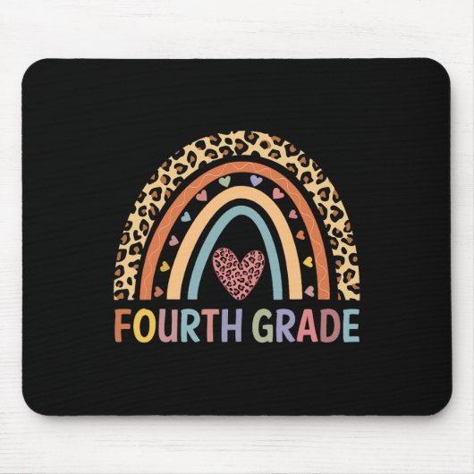 4th Grade Rainbow Teacher Team Fourth Grade Squad Muismat (Voorkant)