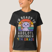 4th Grade Ready – Cute Back to School Character T-shirt (Voorkant)