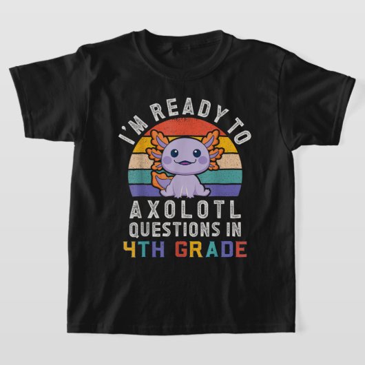 4th Grade Ready – Cute Back to School Character T-shirt (Laagn)