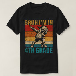 4th Grade Ready  Cute Back to School Character Tee T-shirt