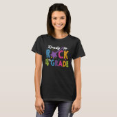 4th Grade School Ready to Rock Fourth Back to Scho T-shirt (Voorkant volledig)