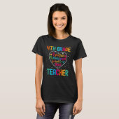 4th Grade Teacher Appreciation Week Back to School T-shirt (Voorkant volledig)
