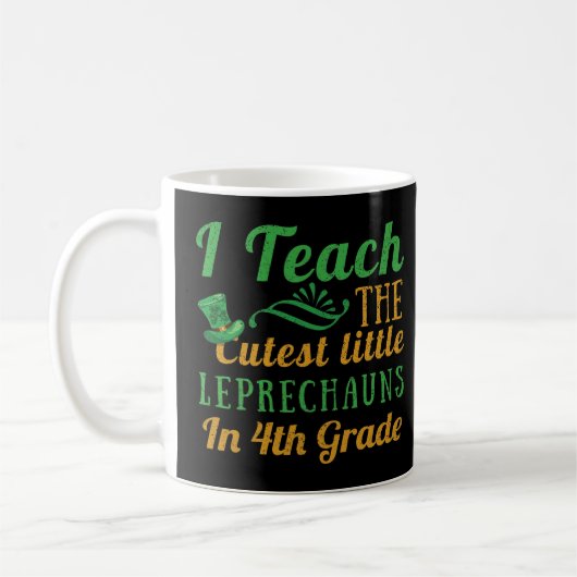 4th Grade Teacher Leprechauns Teach Saint Patrick Koffiemok (Links)