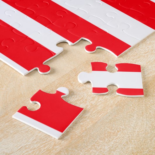 4th juli onafhankelijkheidsdag voeg naamtekst Amer Legpuzzel (Zijkant)