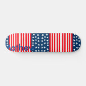 4th juli onafhankelijkheidsdag voeg naamtekst Amer Persoonlijk Skateboard (Horizontaal)